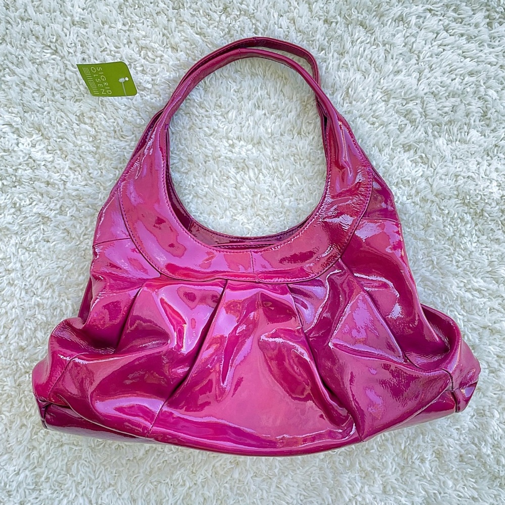 Sigrid Olsen | Hot Pink Patent Leather Hobo